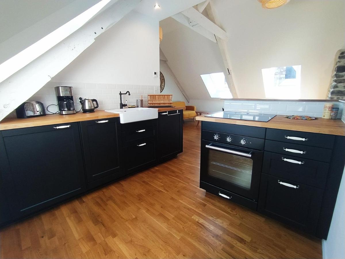 Apartament Le Nid - Fougeres Centre Historique Zewnętrze zdjęcie